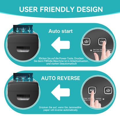 Cross Cut Aktenvernichter 18 Blatt Aktenvernichter Kredit kartenvernichter Sicherheitsstufe P-4 für Haus, Büro und Schulen